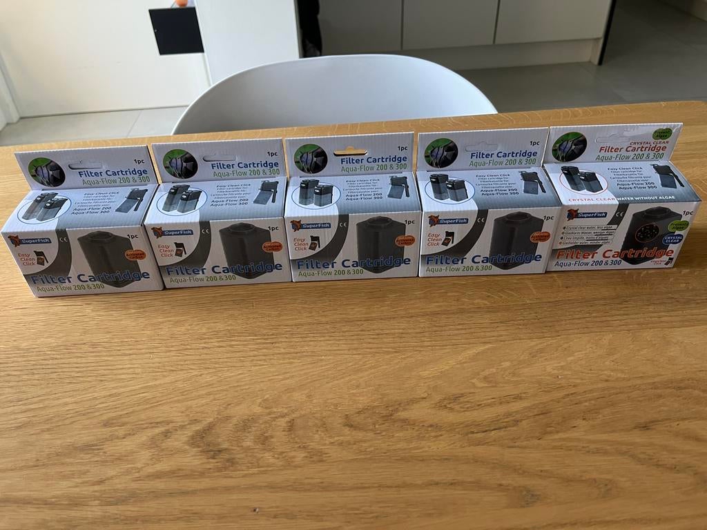 Aqua-flow 200&300 Filter Cartrige (5 stuks), Ophalen, Nieuw