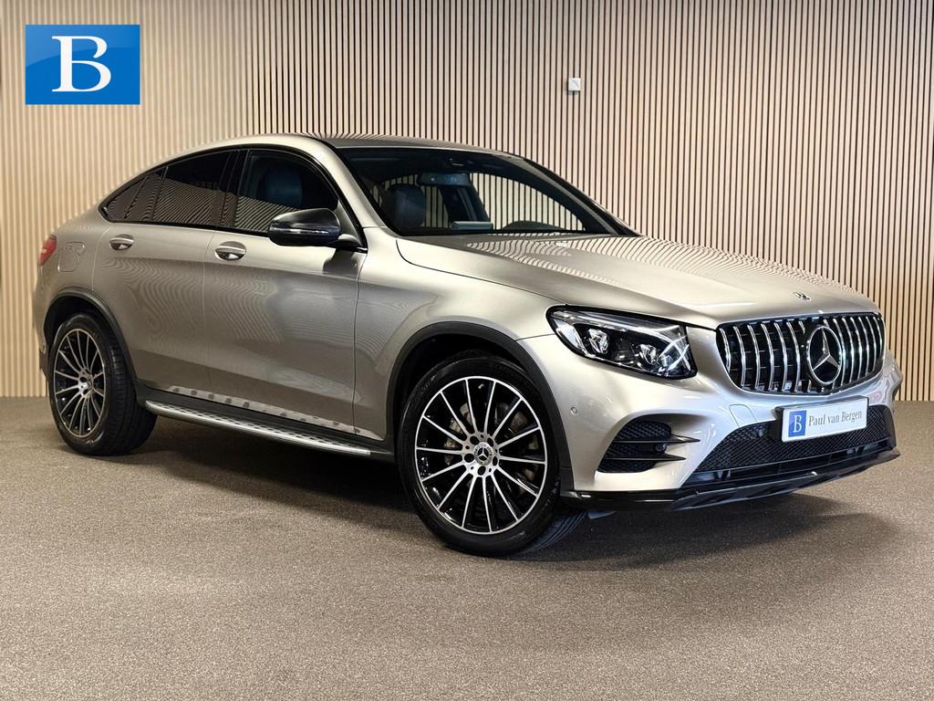 Mercedes-Benz GLC Coupé 250 4 Matic AMG STYLING-NIGHT PAKKE, Auto's, Gebruikt, 4 cilinders, Leder, Bedrijf