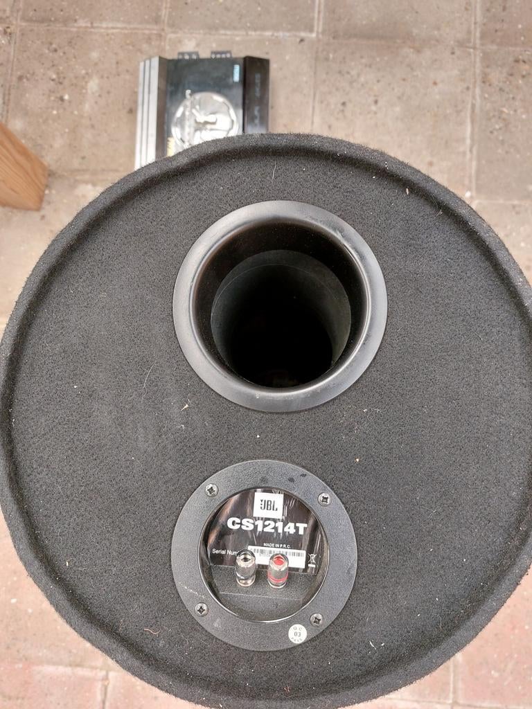 JBL Bass Canon 1000W met Soundstream Versterker, Auto diversen, Ophalen of Verzenden