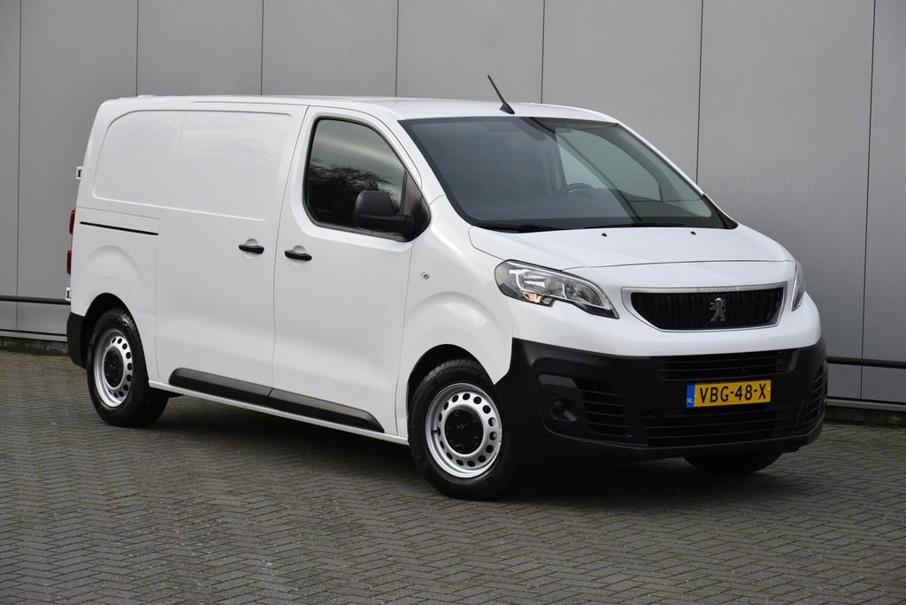 Peugeot Expert 1.6 BlueHDI Euro 6 PDC Airco Cruise Trekhaak, Voorwielaandrijving, Gebruikt, 2000 kg, Leder en Stof