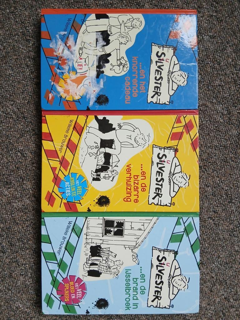 3 Silvester boeken van Wilma Brouwer, Boeken, Ophalen of Verzenden, Gelezen, Willeke Brouwer