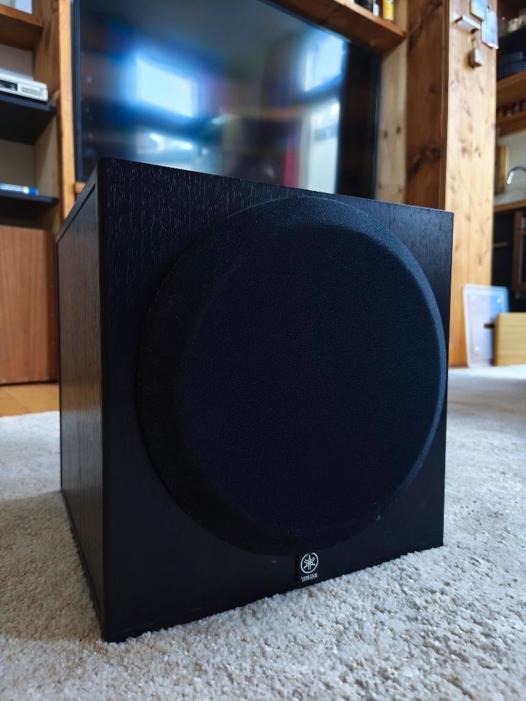 Yamaha YST-SW012 Subwoofer, Audio, Tv en Foto, Luidsprekers, Subwoofer, Zo goed als nieuw, Minder dan 60 watt, Ophalen