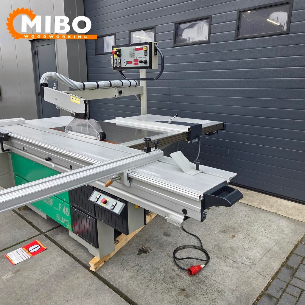 Altendorf F45 Formaatzaag 3400mm 3assen cnc * Garantie, 70 mm of meer, Overige typen, Ophalen of Verzenden, Zo goed als nieuw