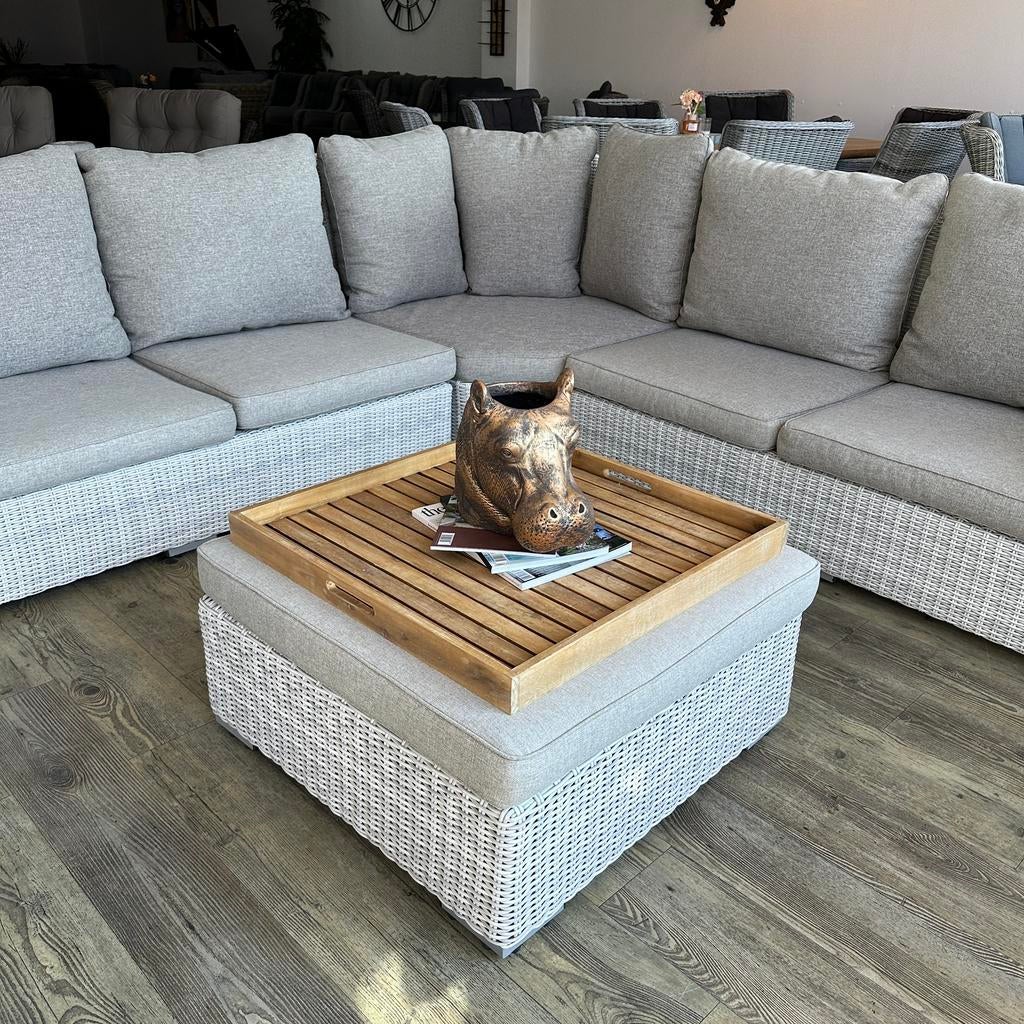 XXL Loungeset / Tuinset – ZGAN – 305 x 305 cm – TWV €3000,-, Verzenden, ., Zo goed als nieuw, .