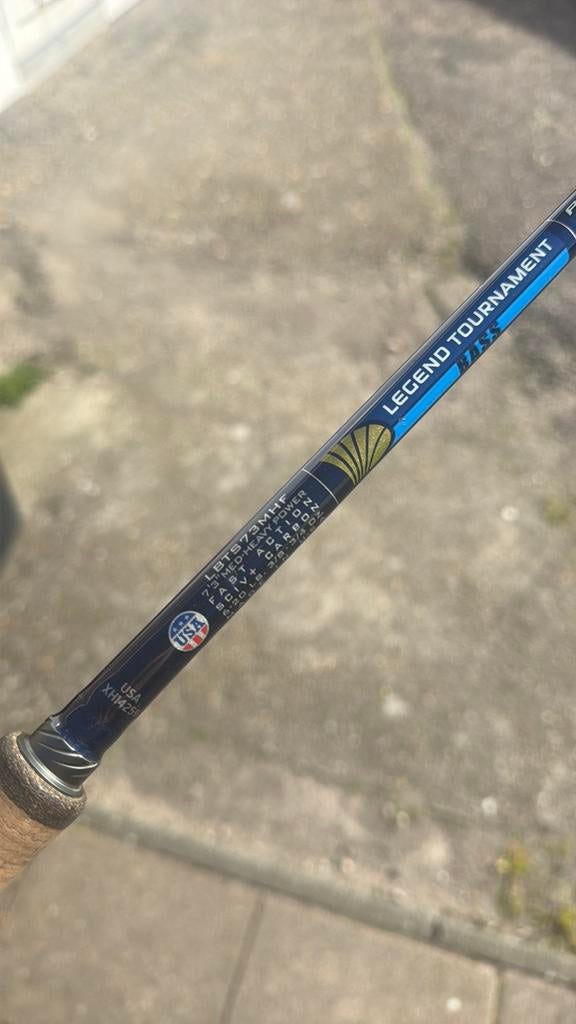 St croix Legend tournement 73MHF, Watersport en Boten, Ophalen of Verzenden, Gebruikt, Werphengel