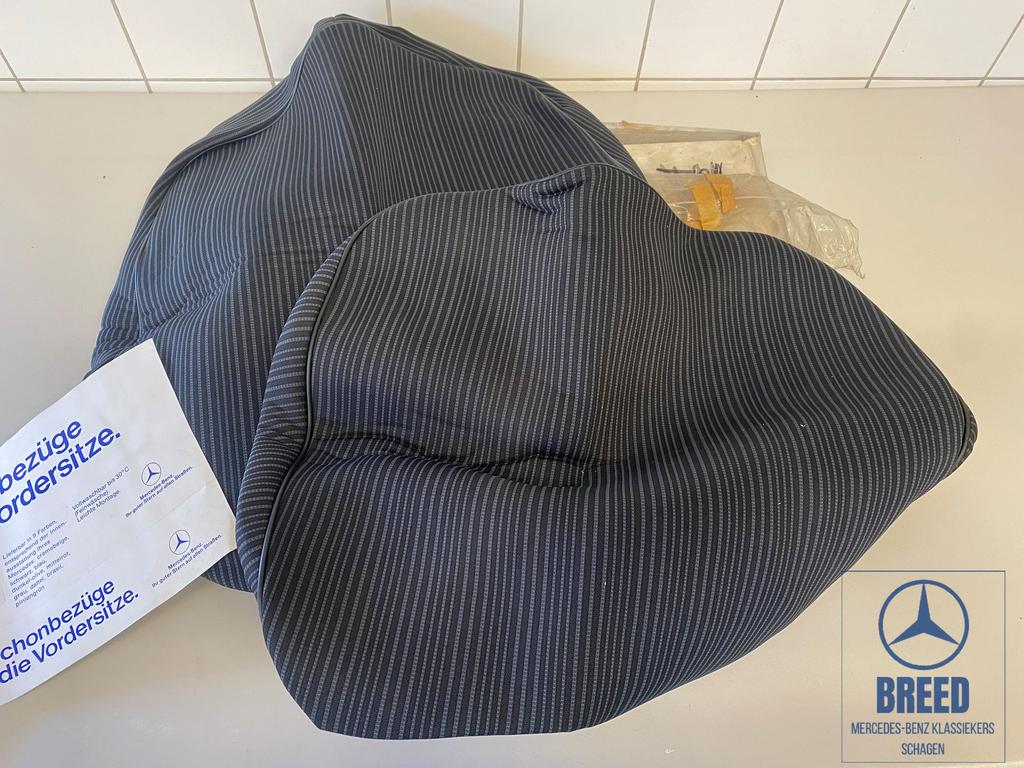NOS overtrekhoes voorstoel zwart voor Mercedes-Benz W124 S12, Auto-onderdelen, Interieur en Bekleding, -, Nieuw, Ophalen of Verzenden