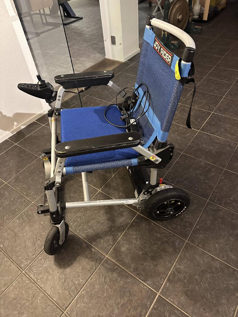 joy rider electrische rolstoel, Ophalen of Verzenden, Inklapbaar, Gebruikt, Elektrische rolstoel