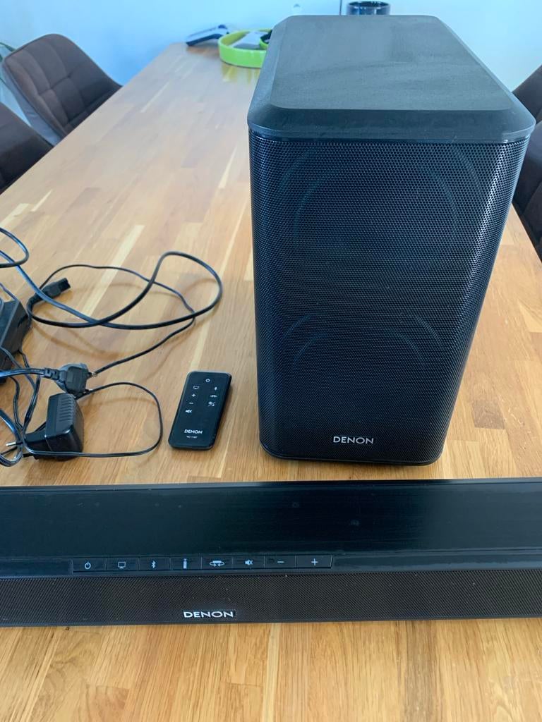 Denon Soundbar met subwoofer DHT-S514, Ophalen of Verzenden, Bluetooth, Gebruikt