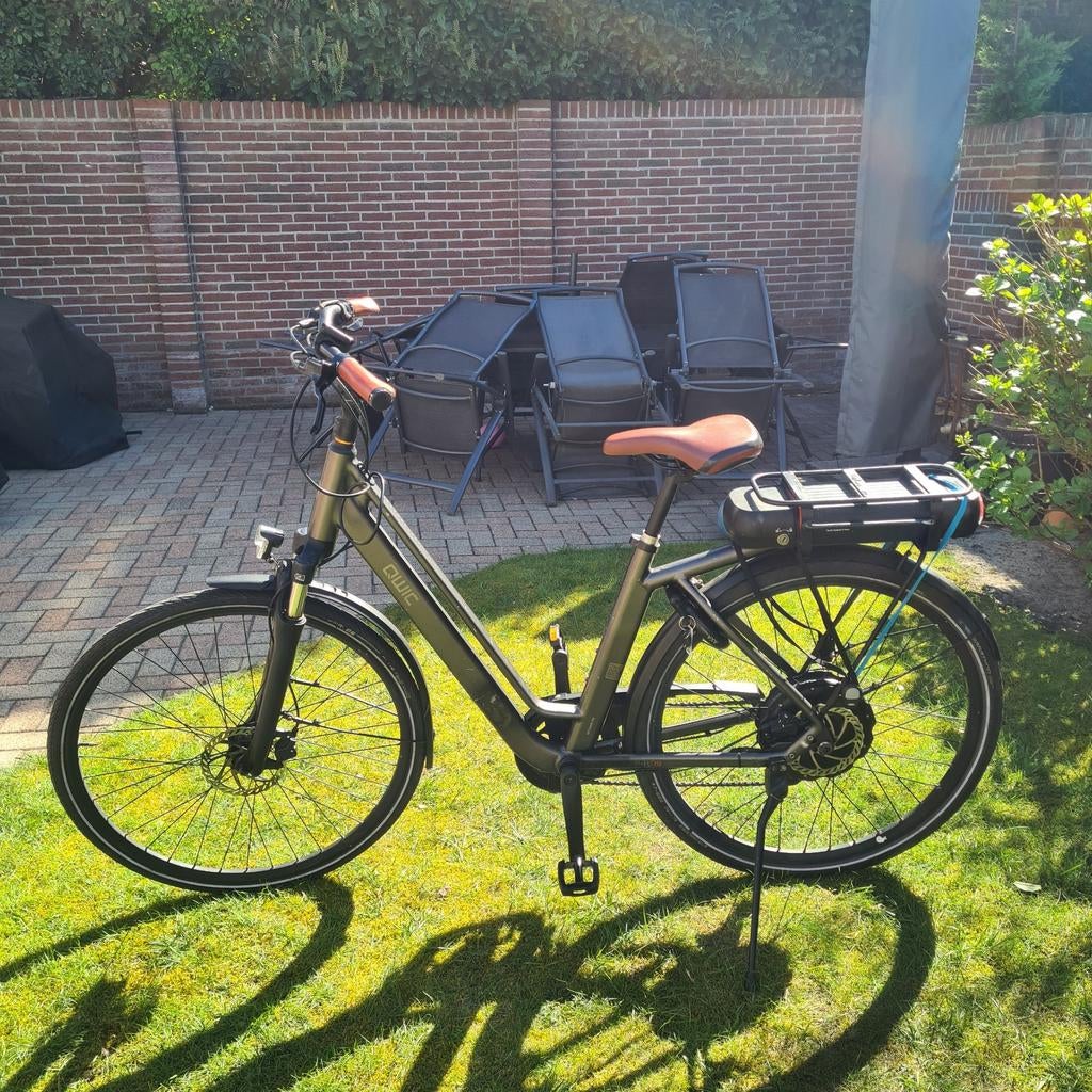 Fijne snelle Qwic P-RD9 met 625 whatt accu, Fietsen en Brommers, Elektrische fietsen, 51 tot 55 cm, Ophalen of Verzenden, Zo goed als nieuw
