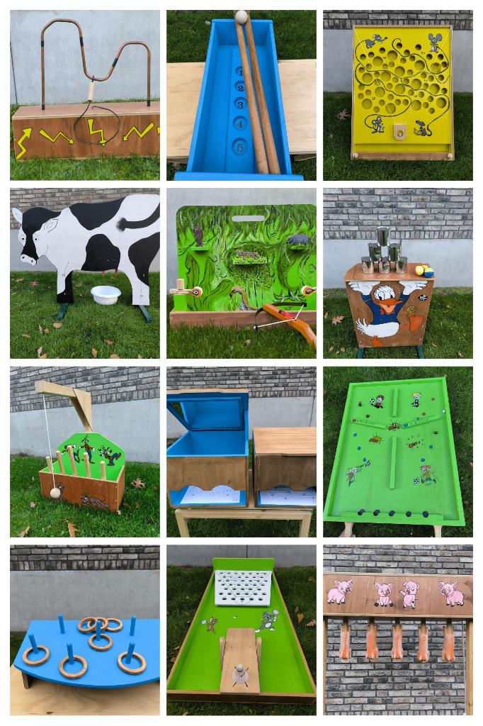 Verschillende Oud Hollandse Spellen te huur!, Ophalen, Gebruikt, Overige