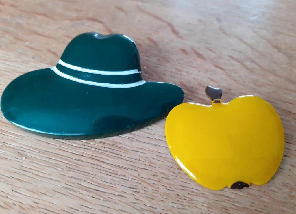 Vintage broches VOOR €8,- INCL, Ophalen of Verzenden, Zo goed als nieuw, Overige kleuren, Overige materialen