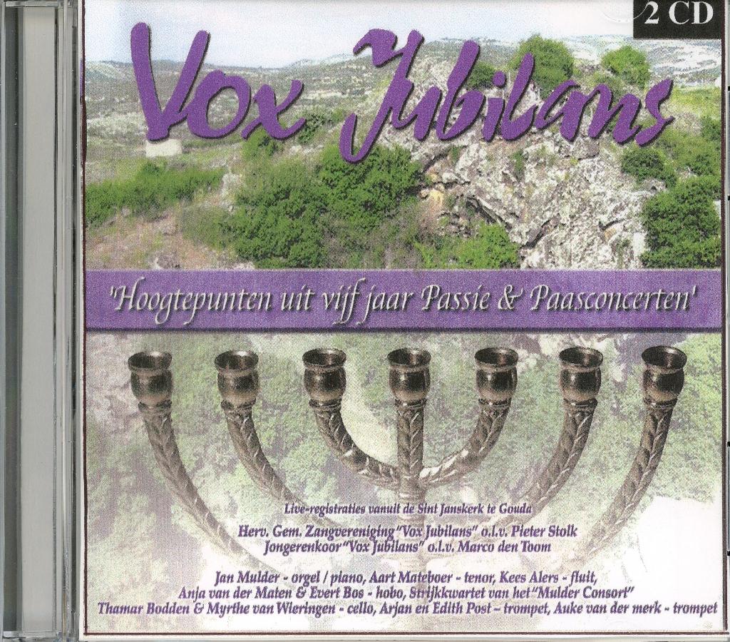 CD - Vox Jubilans - Passie & Paasconcerten, Ophalen of Verzenden, Zo goed als nieuw, Koren of Klassiek