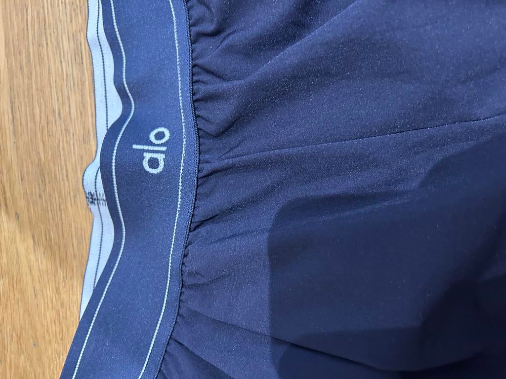 Alo Yoga Broek Blauw Maat S - Zo Goed Als Nieuw, Blauw, Ophalen of Verzenden, Zo goed als nieuw, Maat 36 (S)
