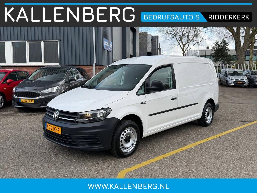Volkswagen Caddy 2.0 TDI L2H1Maxi 102PK Trend / Airco / Navi, Auto's, Voorwielaandrijving, Stof, Gebruikt, Volkswagen