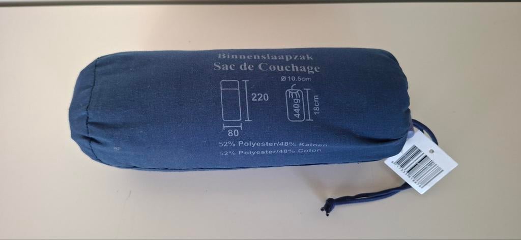 Lakenzak voor slaapzak 80 x 220, Ophalen of Verzenden, Nieuw