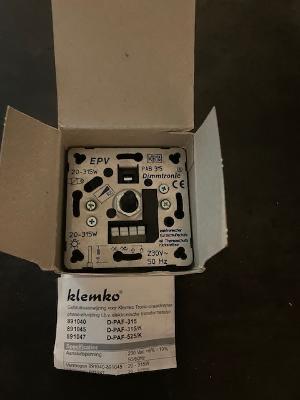 Dimmers, Gira aktor en WCD's, Ophalen, Gebruikt, Schakelaar