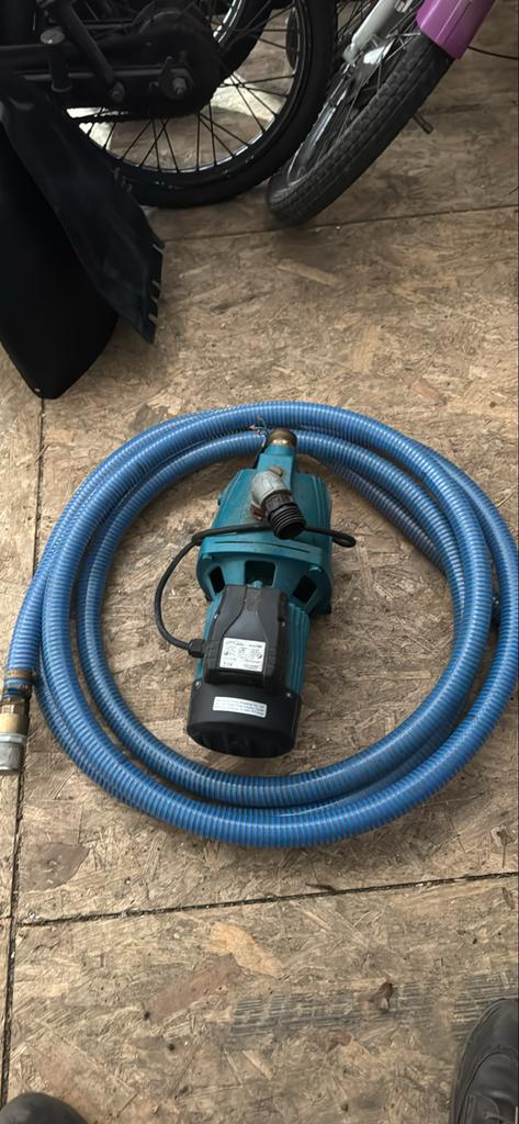 Leo grondwaterpomp AJM75E - Krachtige waterpomp, Tuin en Terras, Waterpompen, Gebruikt, Elektrisch, Bronpomp, Ophalen of Verzenden