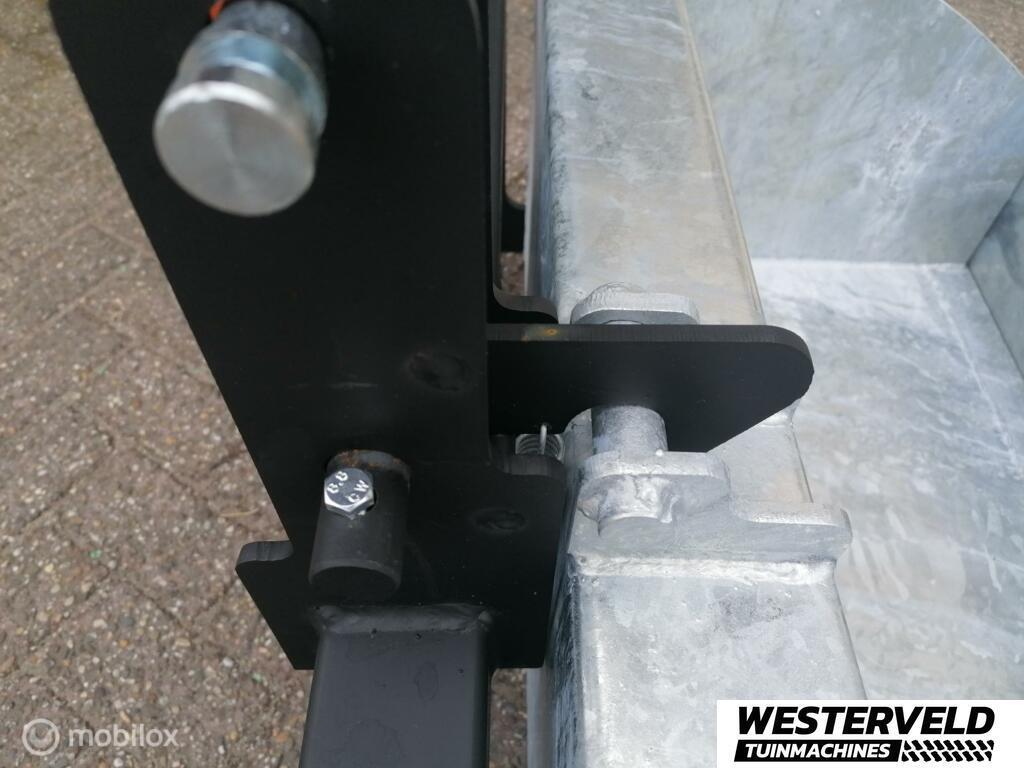 Nieuwe grondbak 120 cm t.b.v. mini tractoren