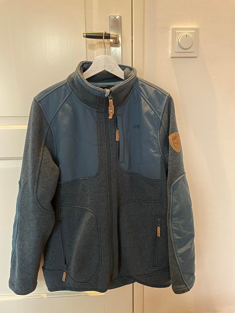 Human Nature vest blauw - Maat L, Ophalen of Verzenden, Zo goed als nieuw, Maat 52/54 (L), Blauw