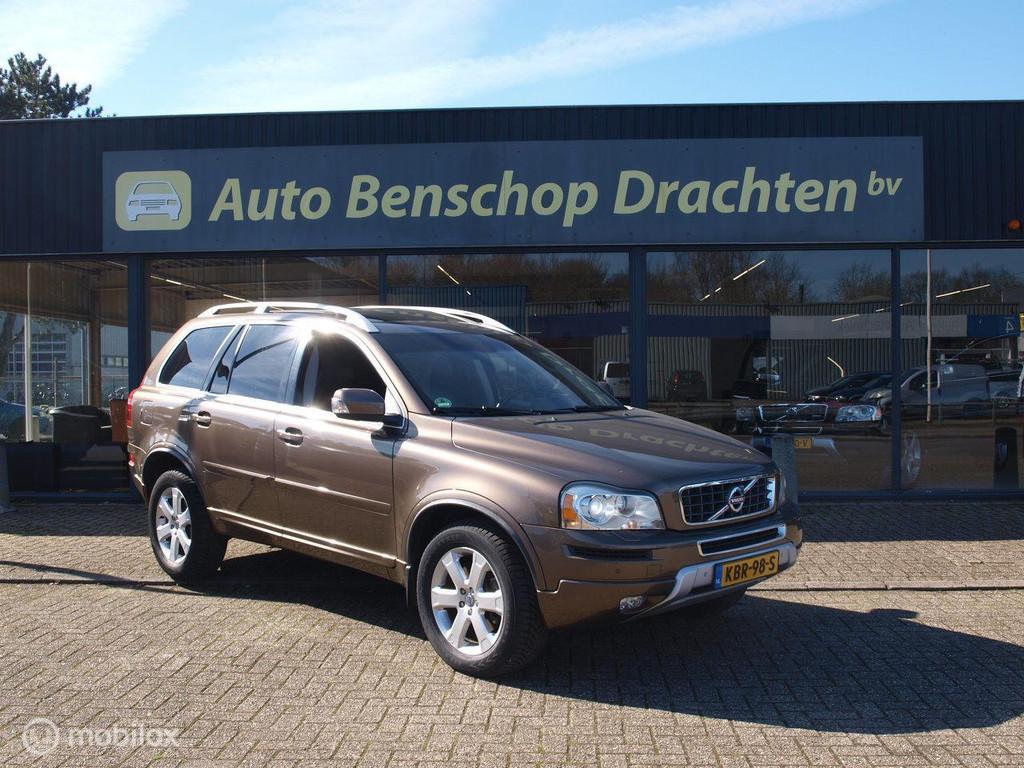 Volvo XC90 7P AWD 2.4 D5 Aut6 Standkachel Elec Schuifdak Lee, Euro 5, Gebruikt, Zwart, Bruin