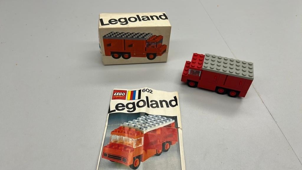 SB2594 Lego 602 compleet + doos + instructie, Ophalen of Verzenden, Zo goed als nieuw