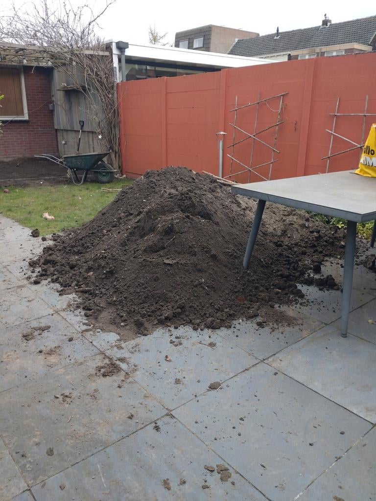 Grond gratis af te halen, Ophalen