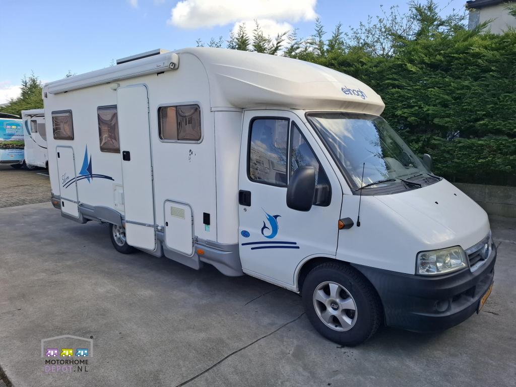 Elnagh Slim 6 Dakairco | nette staat, Caravans en Kamperen, Overige merken, Chemisch toilet, Achteruitrijcamera, Ringverwarming