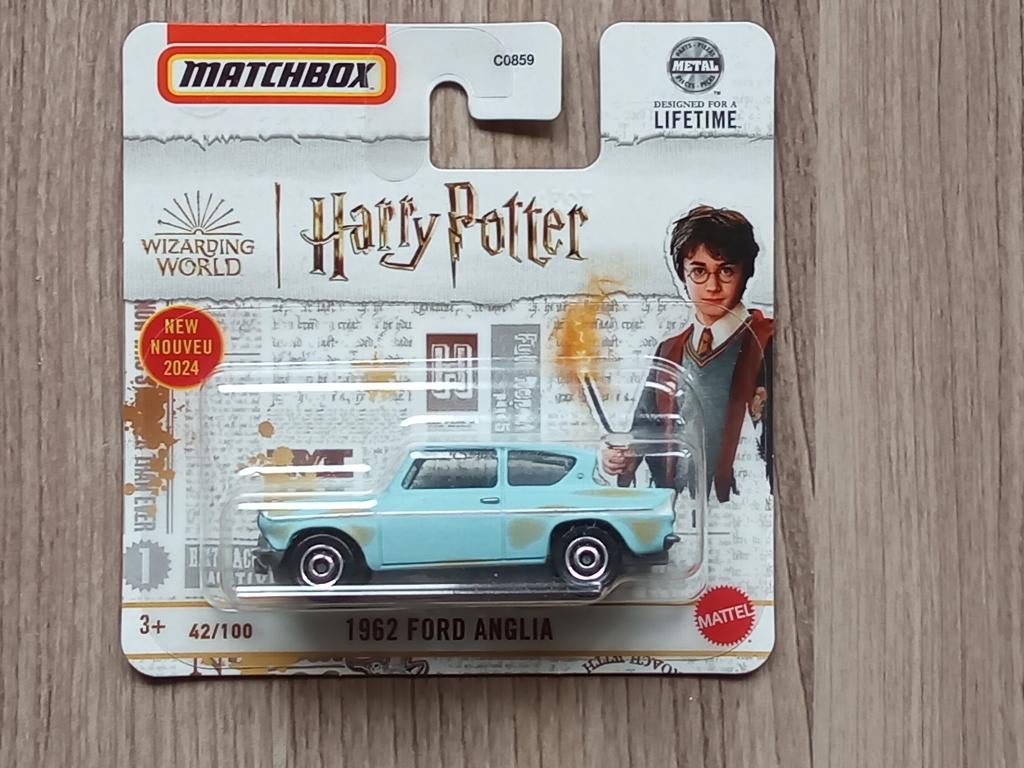 Matchbox Ford Anglia Harry Potter, Ophalen of Verzenden, Nieuw, Actiefiguurtje
