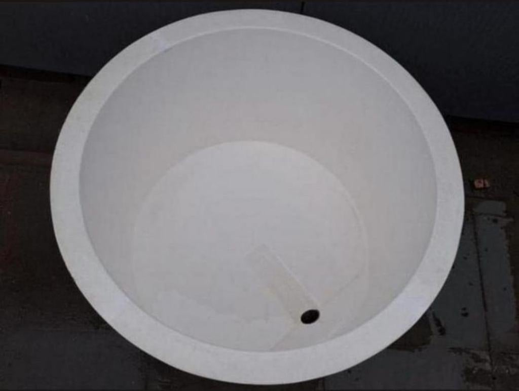 55x vijver vijverbak polyester voor weinig geld op te halen, Ophalen, Gebruikt, Vijverbak