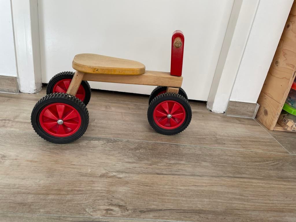 Houten loopfietsje voor peuter, Ophalen, Gebruikt, Overige merken