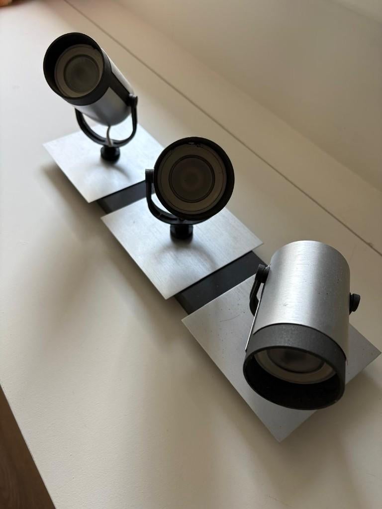 Opbouwspot Philips (inclusief 3x Hue kleurspot), Ophalen, Gebruikt, Metaal of Aluminium, Led