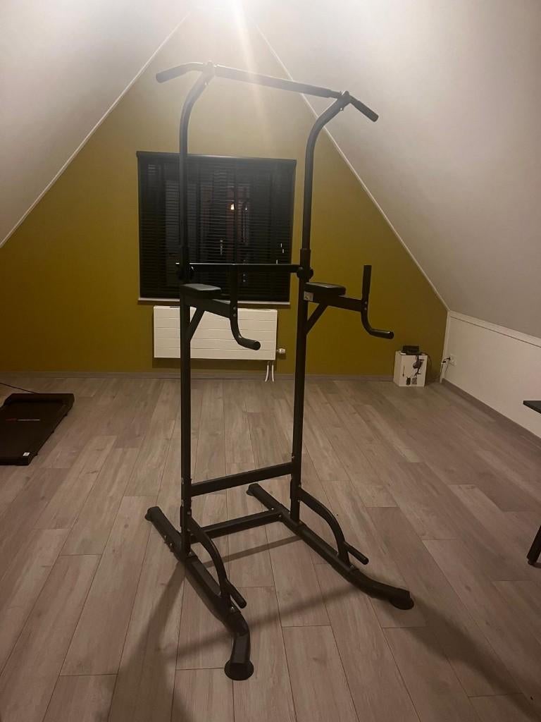 Fitness rek buikspieren en pull-ups, Ophalen of Verzenden, Zo goed als nieuw, Buik, Krachtstation