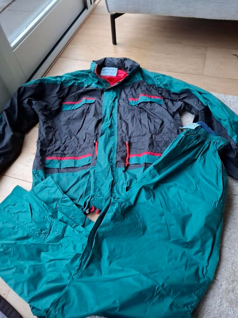 Arafura Regenpak Jas en Broek XL Groen, Ophalen of Verzenden