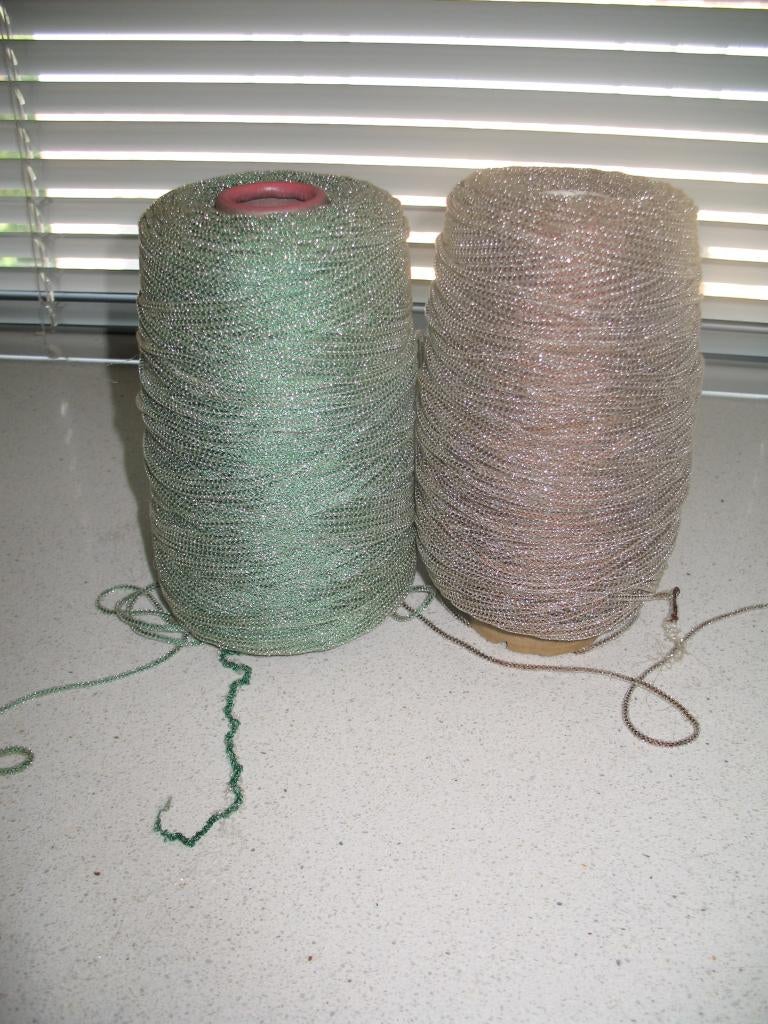 Grote Konen Garen Bruin +Groen + Oranje Vintage, Ophalen, Nieuw