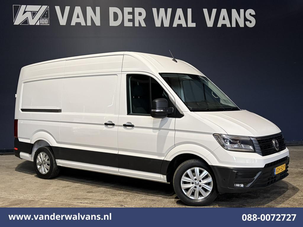 Volkswagen Crafter 2.0 TDI 141pk L3H3 L2H2 Euro6 Airco | Nav, Voorwielaandrijving, Stof, Gebruikt, 4 cilinders