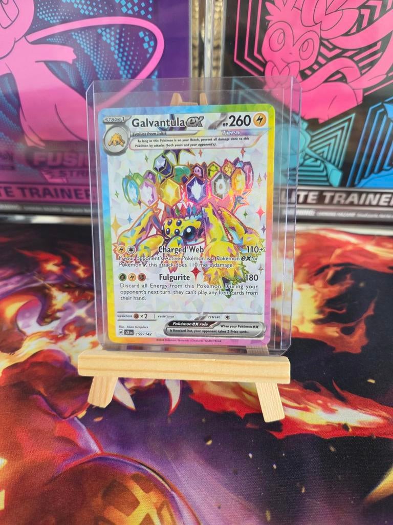 Galvantula ex (SCR 159) Pokémon kaart, Verzenden