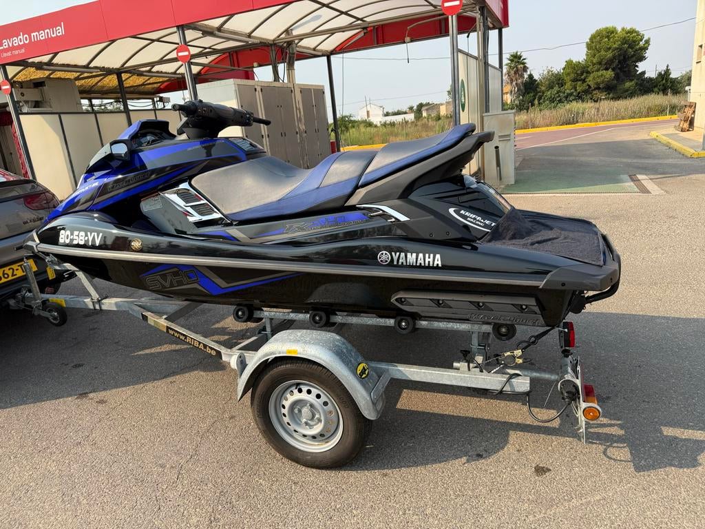 Yamaha SVHO Jetski met trailer, Ophalen of Verzenden, Gebruikt, Benzine, 200 pk of meer