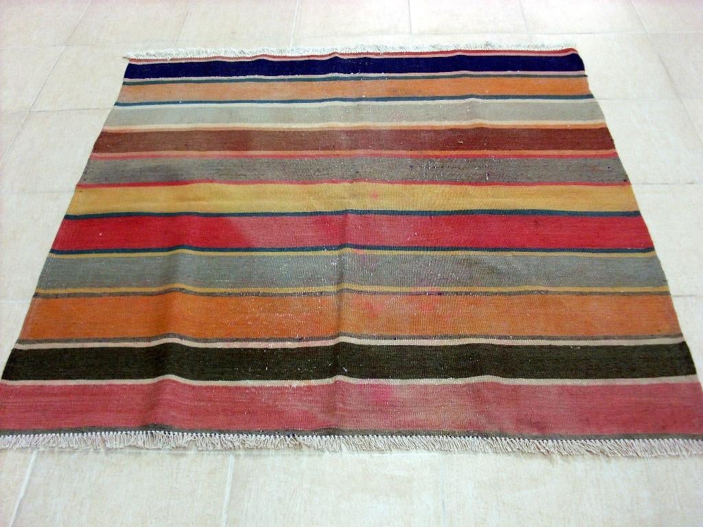 Perzische tapijt Ardabil kelim 146 x 150/kleed/Oosters/Loper, Www.simatapijten.nl, Vierkant, Ophalen of Verzenden, Info@simatapijten.nl