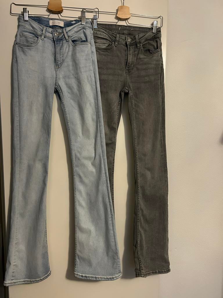 Costes jeans W25 L34. €15,- per stuk, Ophalen of Verzenden, Zo goed als nieuw, Grijs, W27 (confectie 34) of kleiner