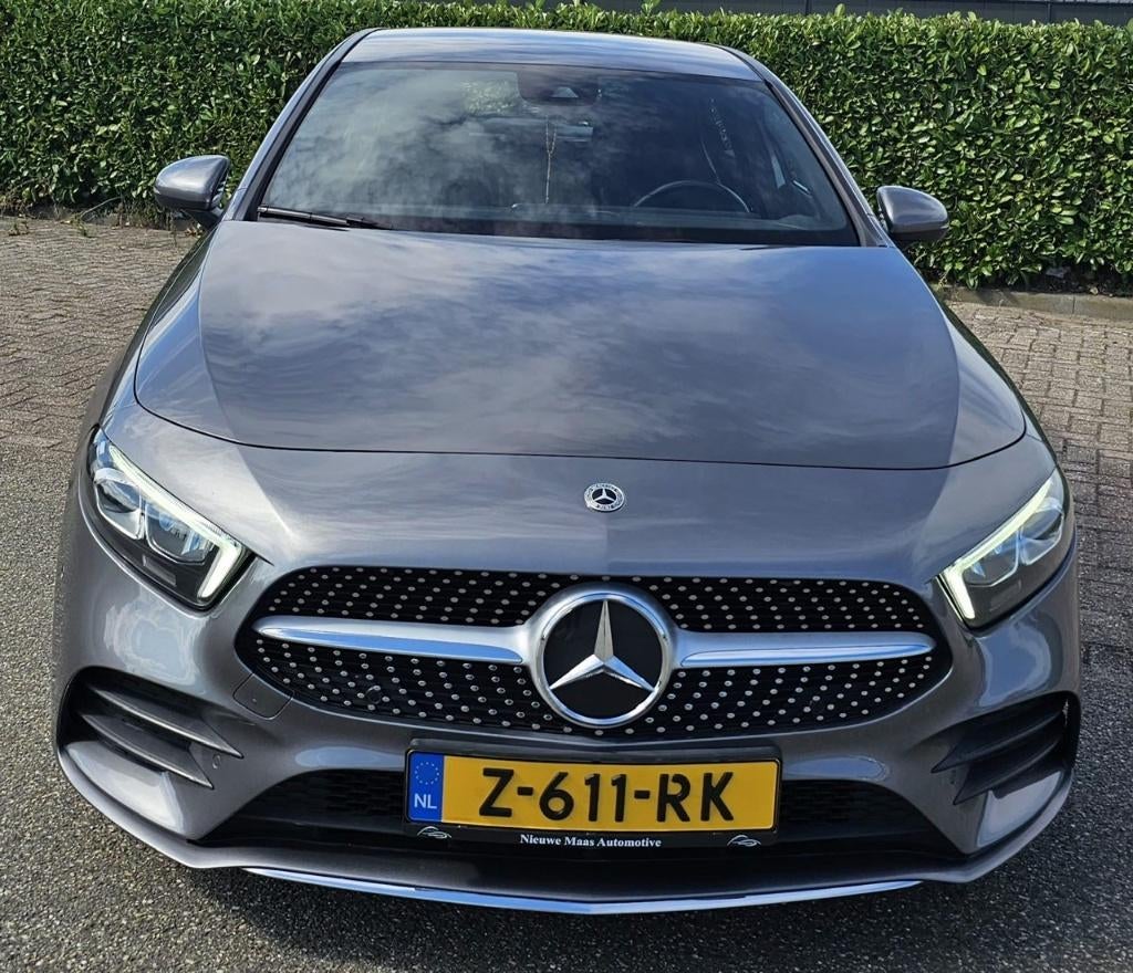 Mercedes-Benz A-Klasse A 200 Exclusief/AMG/MBUX/APK2027, Auto's, Zwart, 4 cilinders, Alcantara, 163 pk