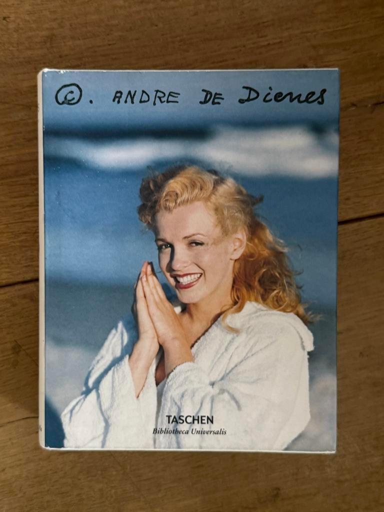 Marilyn Monroe door André de Dienes - Fotoboek TASCHEN, Ophalen of Verzenden, Zo goed als nieuw, Fotografen