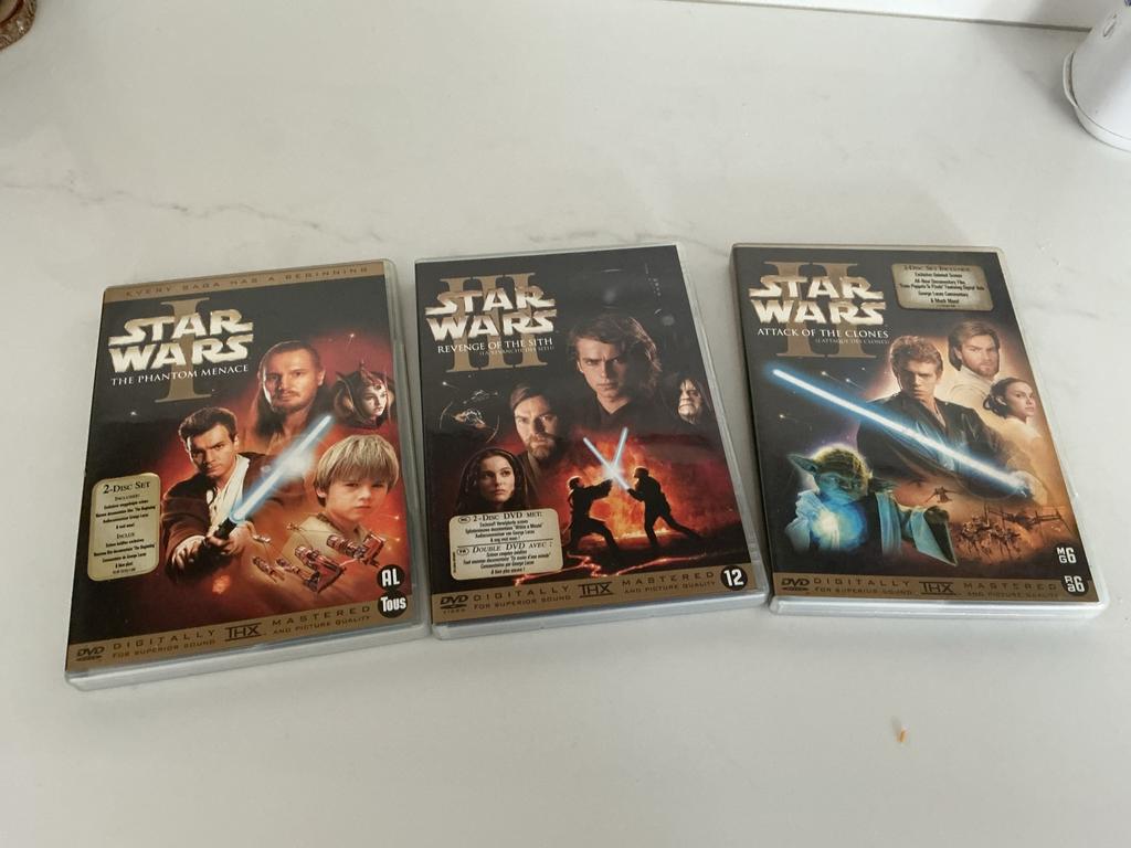 Star Wars Episodes I, II, III DVD Boxset, Vanaf 12 jaar, Ophalen of Verzenden, Gebruikt, Boxset