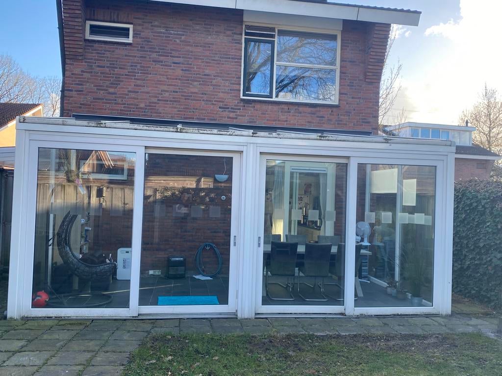 Glazen overkapping / Serre (5,9x2,8), Ophalen, Gebruikt, Serre