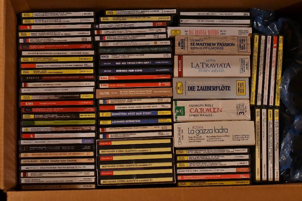 90 CD,s .. Klassiek  en Opera, Ophalen, Zo goed als nieuw, Overige soorten