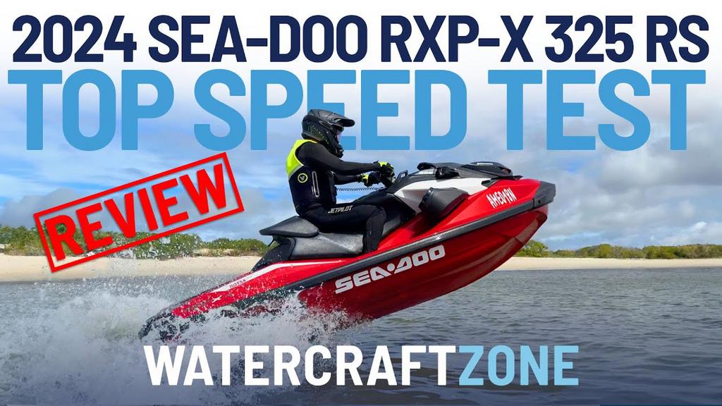Seadoo Z.G.A.N. RXP325 2024 incl.trailer en accessoires., Ophalen, Zo goed als nieuw, Benzine, 200 pk of meer
