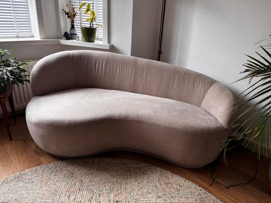 Rose bank van Sofa Company, Ophalen, Gebruikt, Driepersoons, 75 tot 100 cm
