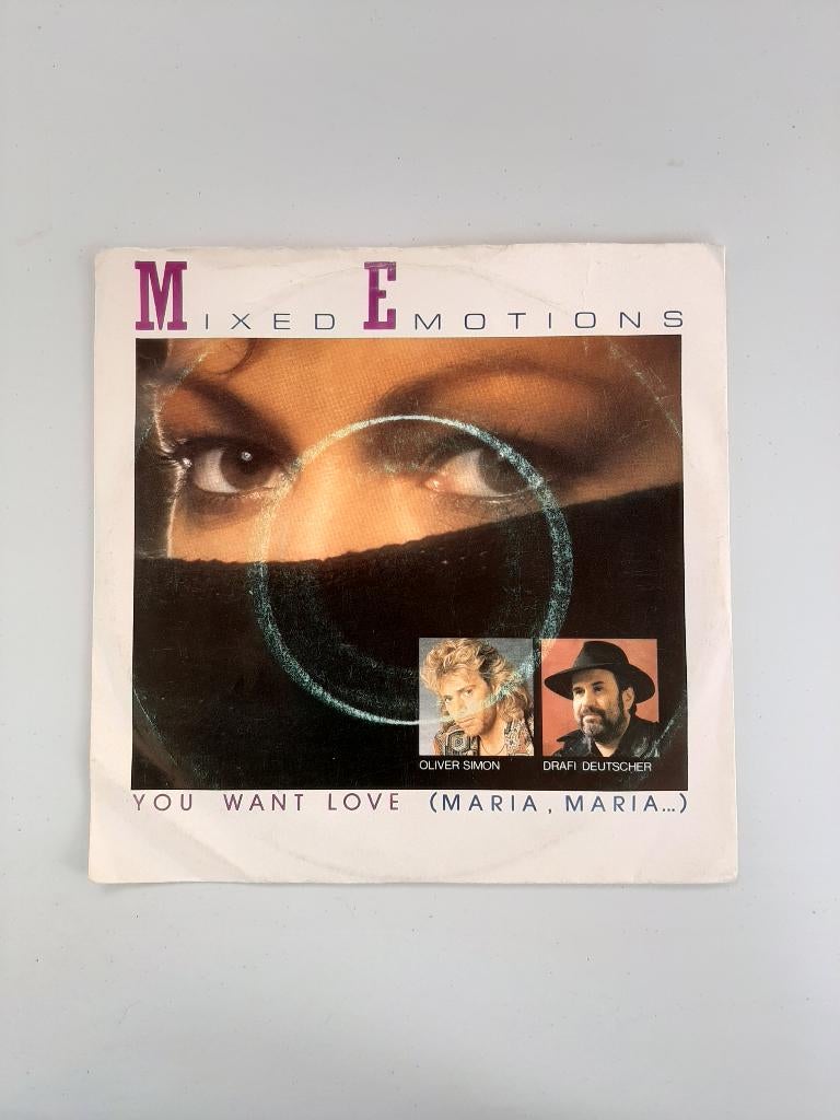Single: Mixed Emotions - You Want Love (Maria, Maria), Cd's en Dvd's, Ophalen of Verzenden, Gebruikt, Pop, Single