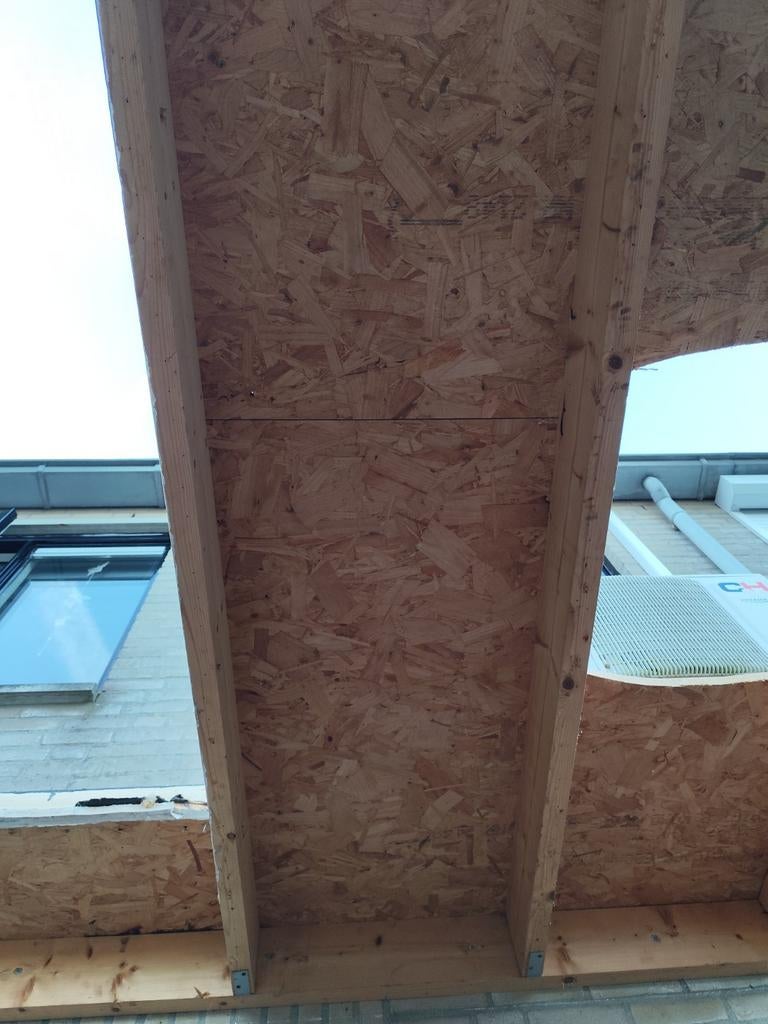 Houten balken , tegen elk aannemelijk bod, Doe-het-zelf en Verbouw, Hout en Planken, Ophalen, Gebruikt