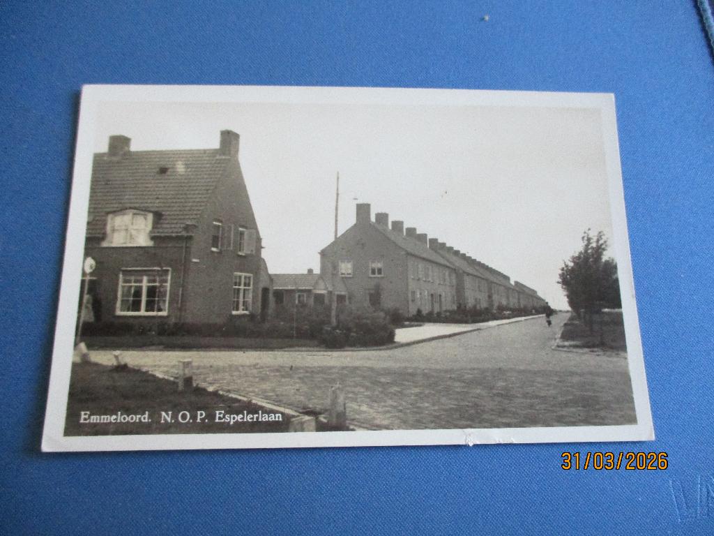 Emmeloord N.O.P. (1954), Verzamelen, Ansichtkaarten | Nederland, Ophalen of Verzenden, Voor 1920, Gelopen