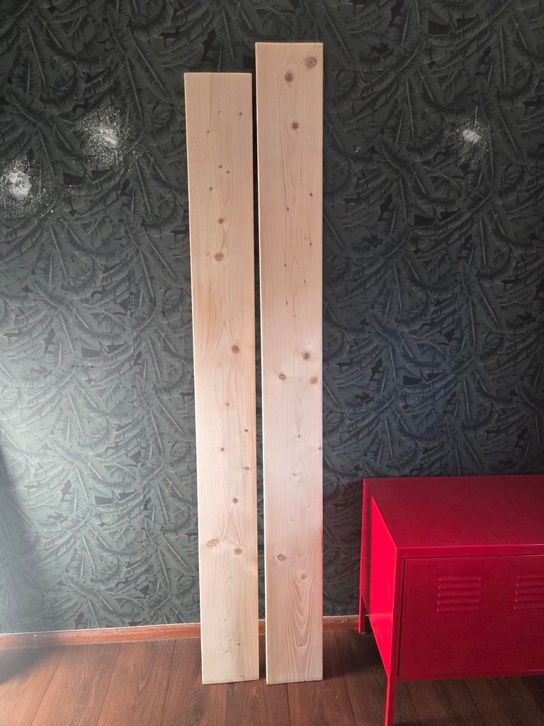 Steigerplanken geschaafd, Ophalen, Zo goed als nieuw, 10 m² of meer, 10 tot 30 cm